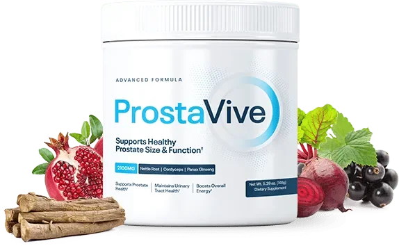 RostaVive™ – Prostate Health Support Supplement Bottle